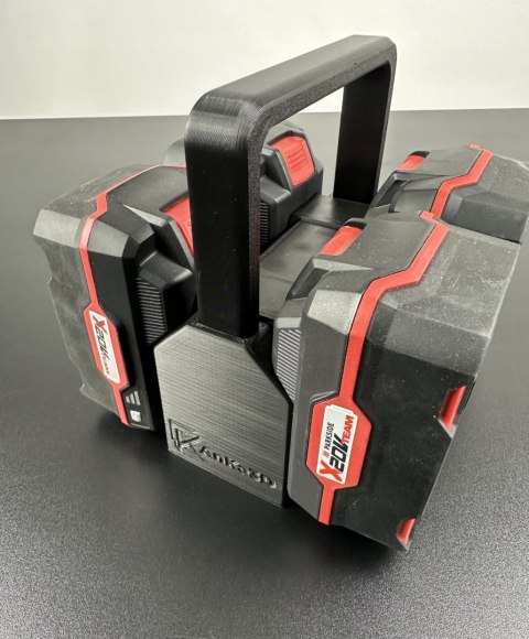 Koszyk na 4 akumulatory kompatybilne z Parkside X20V team| AnKacreation3D