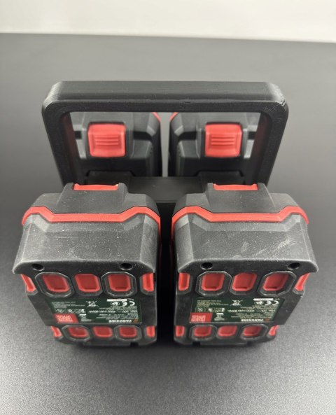 Koszyk na 4 akumulatory kompatybilne z Parkside X20V team| AnKacreation3D