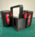 Koszyk na 4 baterie / akumulatory kompatybilny z Milwaukee M18
