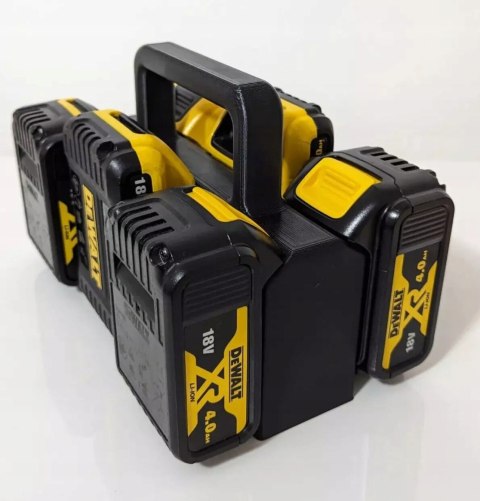 Koszyk na 6 Akumulatorów, Baterii do narzędzi DeWALT 18V i 54V Koszyk na 6 Akumulatorów, Baterii do narzędzi DeWALT 18V i 54V