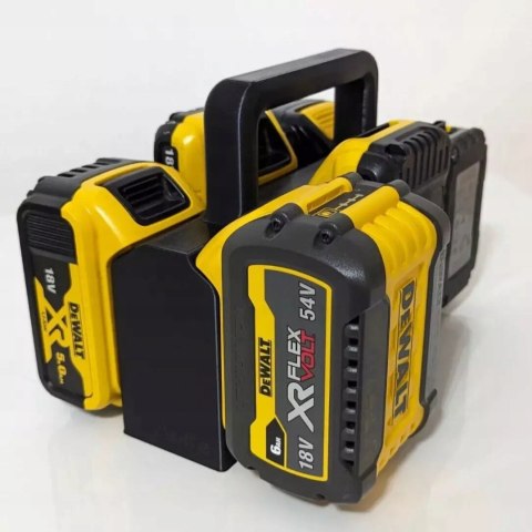 Koszyk na 6 Akumulatorów, Baterii do narzędzi DeWALT 18V i 54V Koszyk na 6 Akumulatorów, Baterii do narzędzi DeWALT 18V i 54V
