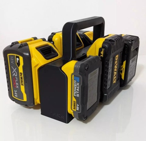 Koszyk na 6 Akumulatorów, Baterii do narzędzi DeWALT 18V i 54V Koszyk na 6 Akumulatorów, Baterii do narzędzi DeWALT 18V i 54V