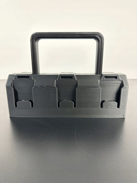 Koszyk na 6 akumulatorów kompatybilny z Parkside X20V Team| AnKacreation3D