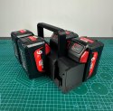 Koszyk na 6 baterii / akumulatorów kompatybilny z Milwaukee M18