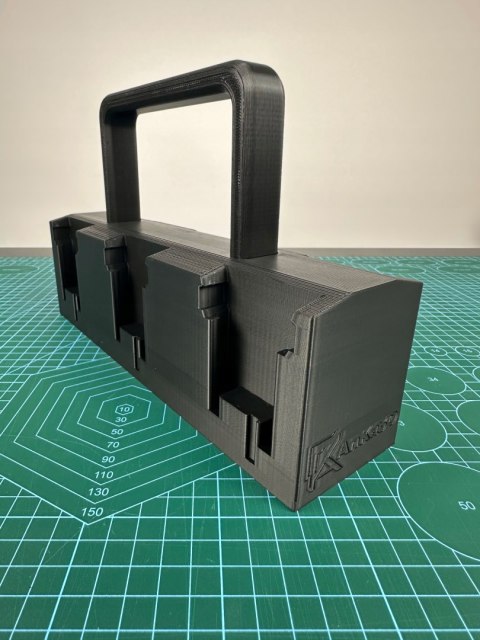 Koszyk na 6 baterii / akumulatorów kompatybilny z Milwaukee M18