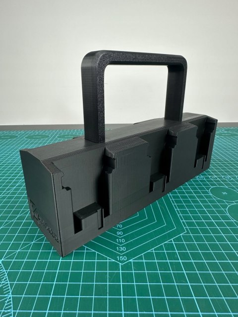 Koszyk na 6 baterii / akumulatorów kompatybilny z Milwaukee M18